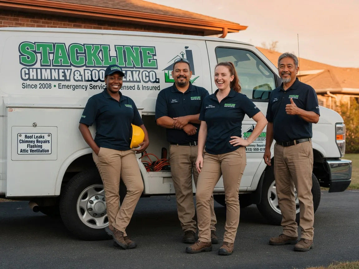 Chimney flashing repair company in Amherst, NH